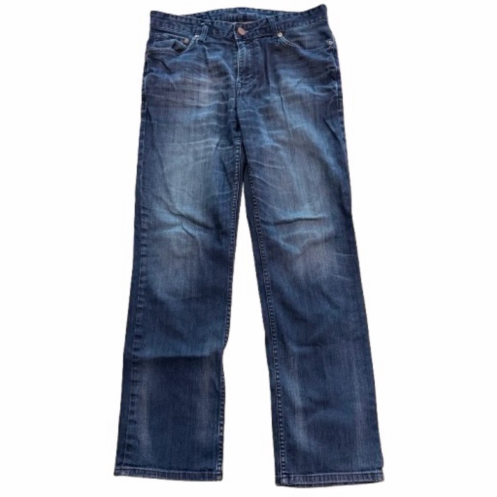 Calvin Klein Straight Leg Jeans Medium Wash Classic Fit Mens 32x30